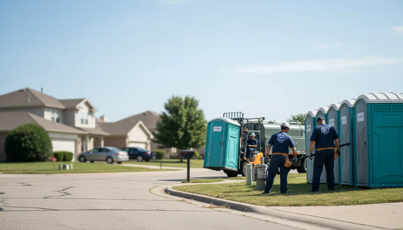 Porta Potty Rental in West Chester, PA near me